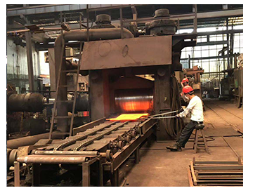 Hot rolled steel plate mill